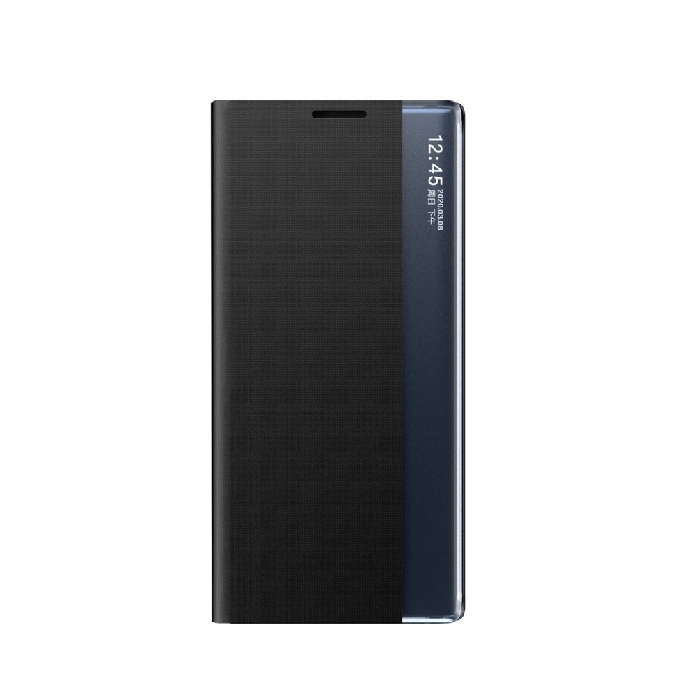New Sleep Case Cover with Flip and Stand Samsung Galaxy S25 Edge - Black