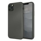 Apple Iphone 11 Pro Max 6.5'' Uniq Etui Lino Hue Case Cover, Grey