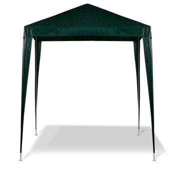 Folding Garden Canopy Tent Pavilion Tent 4-panel Gazebo, 1.9x1.9m
