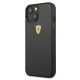 Ferrari iPhone 13 mini Case On Track Real Carbon, Black