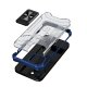 Apple iPhone 13 mini 5.4\'\' Crystal Ring Case Tough Rugged Cover, Blue