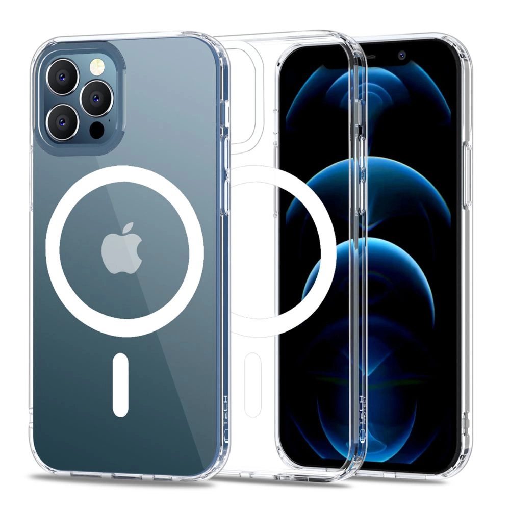 Apple iPhone 12 / 12 Pro 6.1'' Tech-Protect MagMat MagSafe Case Cover, Transparent
