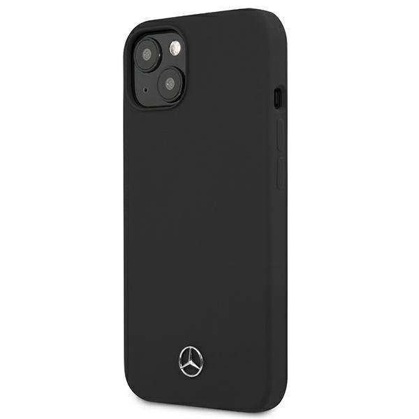 Mercedes Silicone Line iPhone 13 mini Case Black (0)