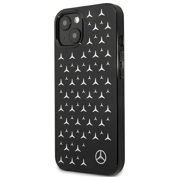 Mercedes MEHCP13SESPBK iPhone 13 mini 5,4" black hardcase Silver Stars Pattern (0)