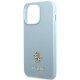 Apple iPhone 13 Pro 6.1\" Guess Saffiano 4G Small Metal Logo Case Cover, Blue