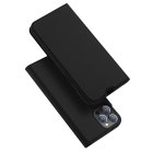 Apple iPhone 13 Pro 6.1'' DUX DUCIS Magnetic Book Case Cover, Black