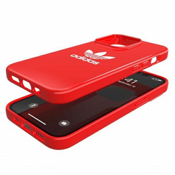 Apple iPhone 13 Pro / 13 Adidas Trefoil Snap Case Cover, Red (47101) (4)