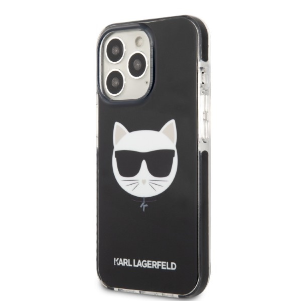 Apple iPhone 13 Pro Max 6.7" Karl Lagerfeld Case Cover (KLHCP13XTPECK), Black (0)