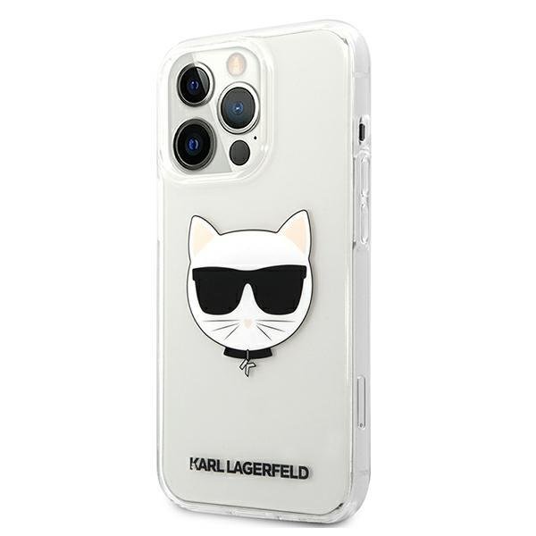 Apple iPhone 13 Pro Max 6.7" Karl Lagerfeld Choupette Head Case Cover (KLHCP13XCTRP), Transparent (0)