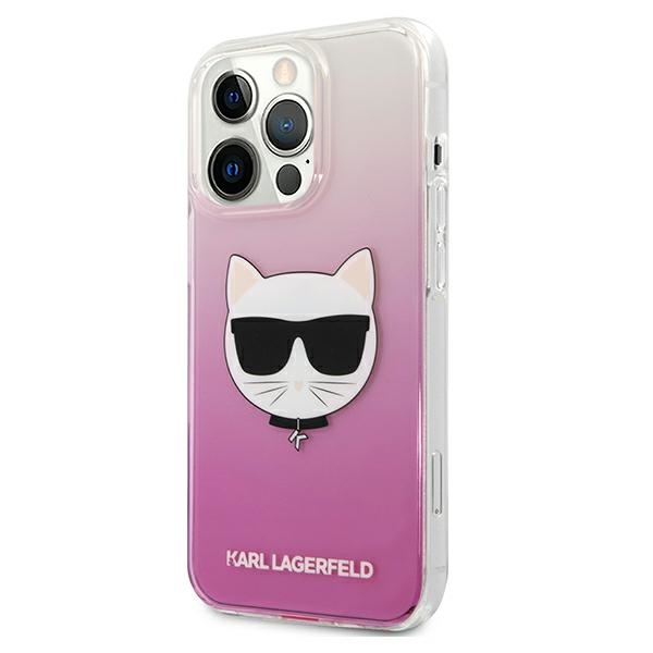 Apple iPhone 13 Pro Max 6.7" Karl Lagerfeld Choupette Head Case Cover (KLHCP13XCTRP), Pink (0)