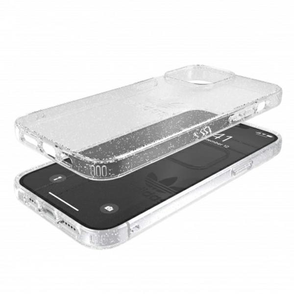 Apple iPhone 13 Pro Max 6.7" Adidas Or Protective Case Cover, Gliter Transparent (1)
