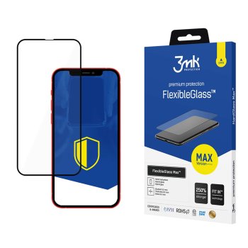 Apple iPhone 13 Pro Max 6.7'' 3MK Flexibleglass Max Full Cover Tempered Glass Screen Protector