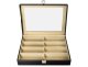 8 Slots Glasses Sunglasses Case Eyewear Display Box Storage Organizer