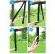 Tree Swing Hanging Straps Kit Neo-Sport 2 Pack 150 cm, Black