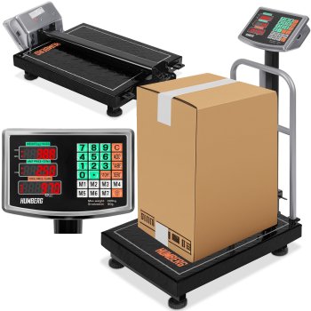 Industrial Platform Scale 300 kg Humberg MH-192 Heavy-Duty Digital