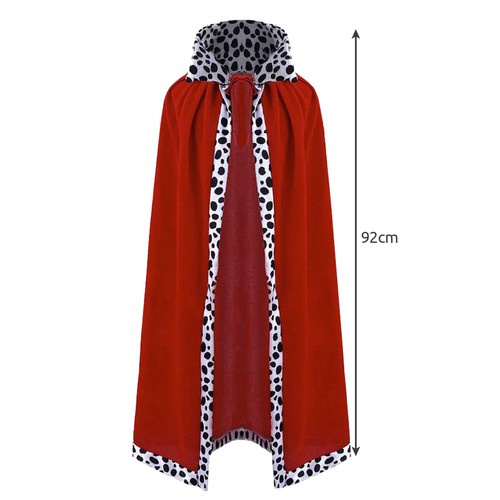 3-Piece King Costume Set with Cape and Crown Kruzzel 20560 (2)