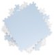 Large foam play mat puzzle Ricokids, 60x60 cm, 4 pcs, blue white
