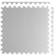 Large foam play mat puzzle Ricokids, 60x60 cm, 4 pcs, white and grey