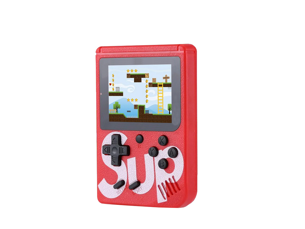 Mini Console Portable, Retro Games, 400 Games, 3.0", TV Connection, Red (5)