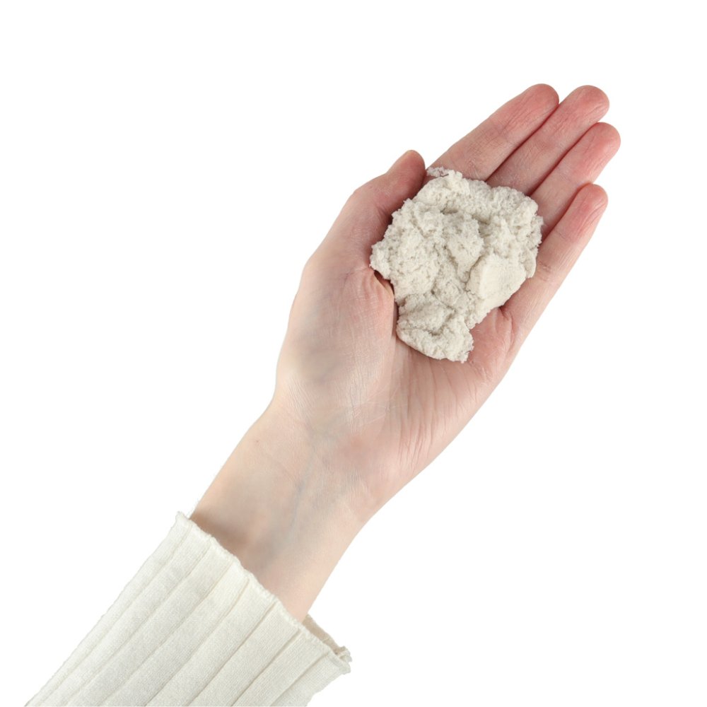 Kinetic sand 1 kg in bag, white (3)