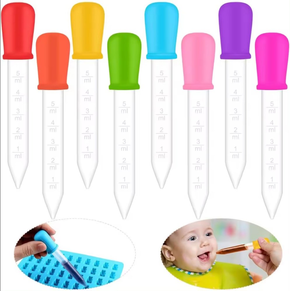 Safety Silicone Graduated Dosing Pipette, 5 ml (2)