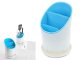 Kitchen Organiser Cutlery Drainer Dryer, Blue
