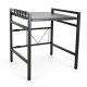 Microwave Shelf Kitchen Counter Organizer Rack for Storage, black