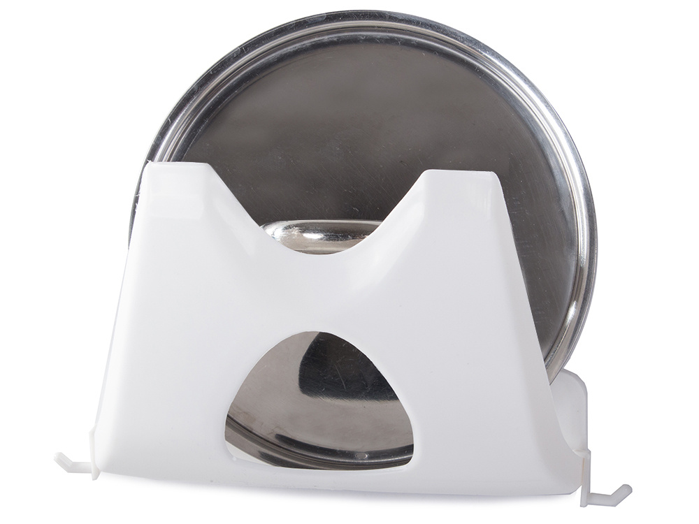 Wall-Mounted Kitchen Lid and Cutting Board Hanger Organizer Storage Rack (1)