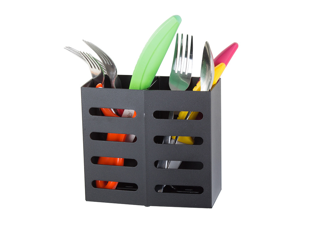 Wall-Mounted Cutlery Organiser, Drainer (3)
