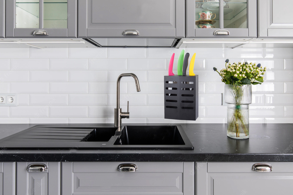 Wall Knife Rack, Kitchen Organiser, Drainer (7)