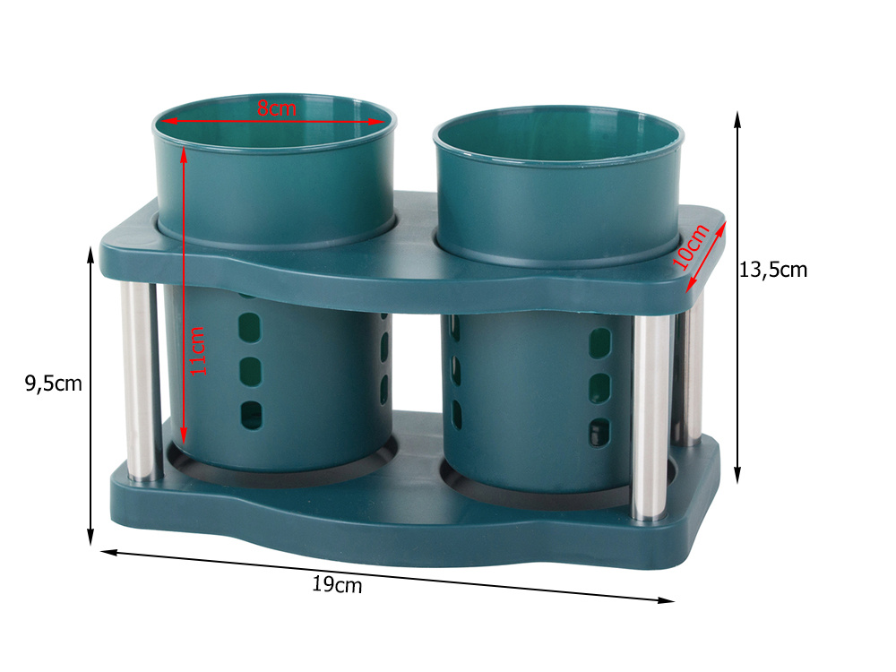 Cutlery Tray, Dryer Organiser, Green (8)