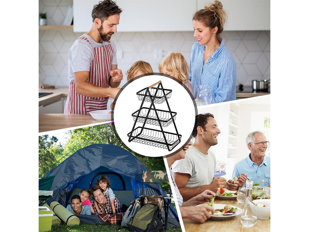 Three-Level Kitchen Shelf Organizer (3)