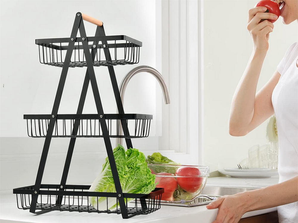 Three-Level Kitchen Shelf Organizer (5)
