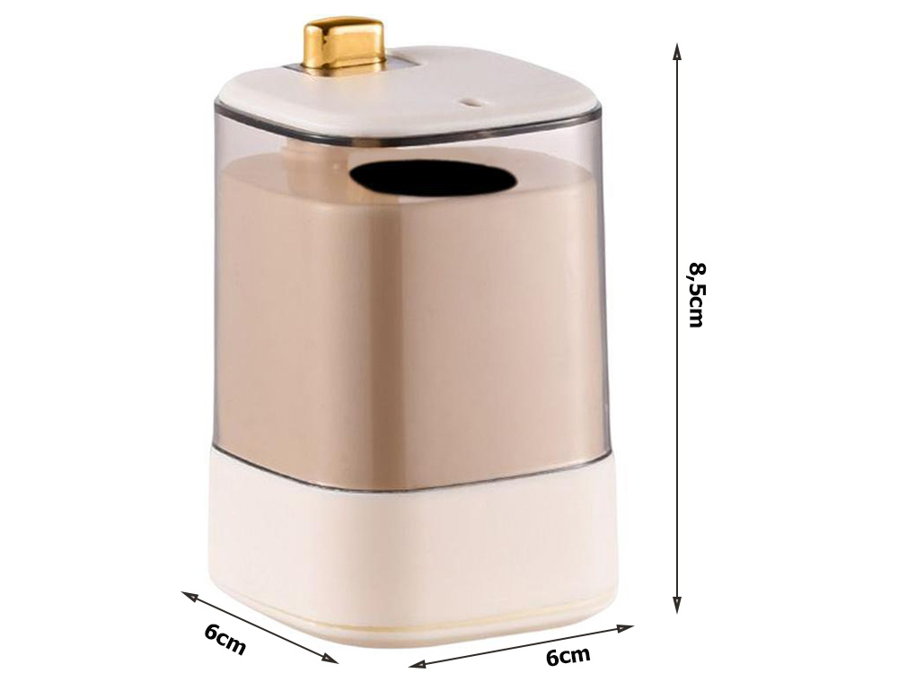 Container Holder Organizer Dispenser For Toothpicks, Pink (3)