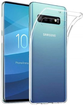 Samsung Galaxy S10+ Plus (G975F) Ultraslim TPU Case Cover, Transparent