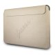 Guess Saffiano Script case for a 13\\\" laptop - gold