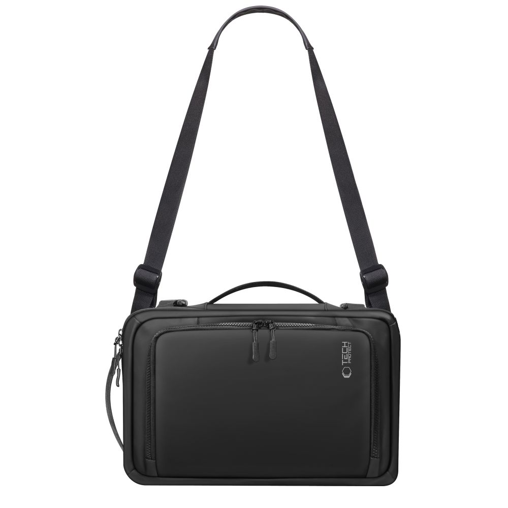 Tech-Protect Defender S50 Backpack Ryanair & Wizzar, 20L Laptop - Black (2)