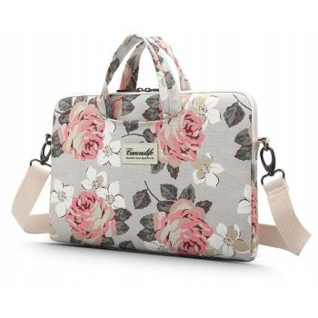 Canvaslife Briefcase Laptop 15-16", White Rose