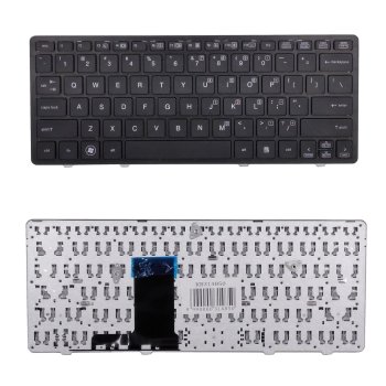 HP Elitebook 2560P Keyboard with Frame Black