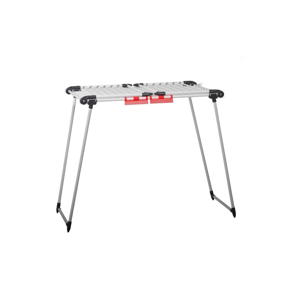 Massido Debora Folding Laundry Drying Rack 19m, White (2)
