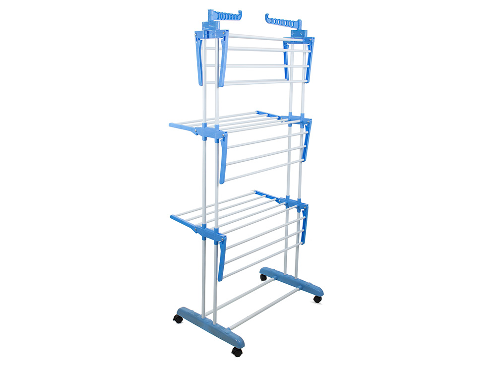 Multifunctional Folding Laundry Clothe Drying Rack Dryer Garment Hanger Stand, 170cm (4)