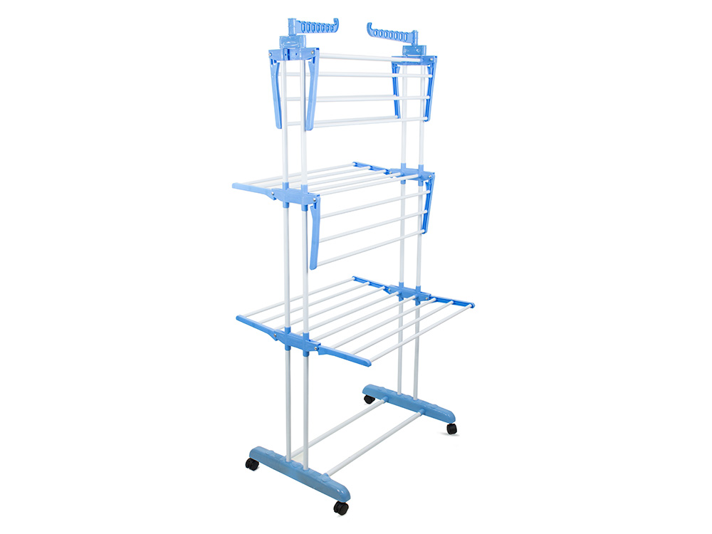 Multifunctional Folding Laundry Clothe Drying Rack Dryer Garment Hanger Stand, 170cm (5)