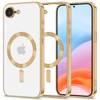 Apple iPhone 16e / SE (2025) 6.1'' Tech-Protect MagFlex MagSafe Case Cover, Gold