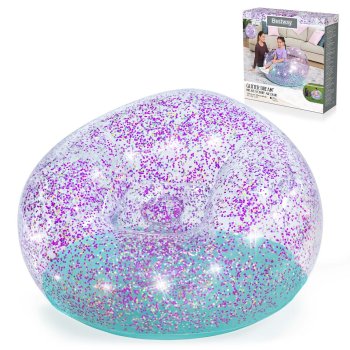 Inflatable chair with glitter Bestway 75115