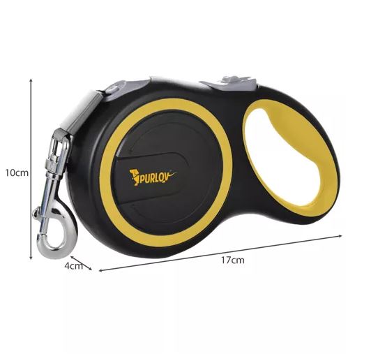 Automatic Retractable Dog Leash 5m/15kg Purlov 19788 (0)