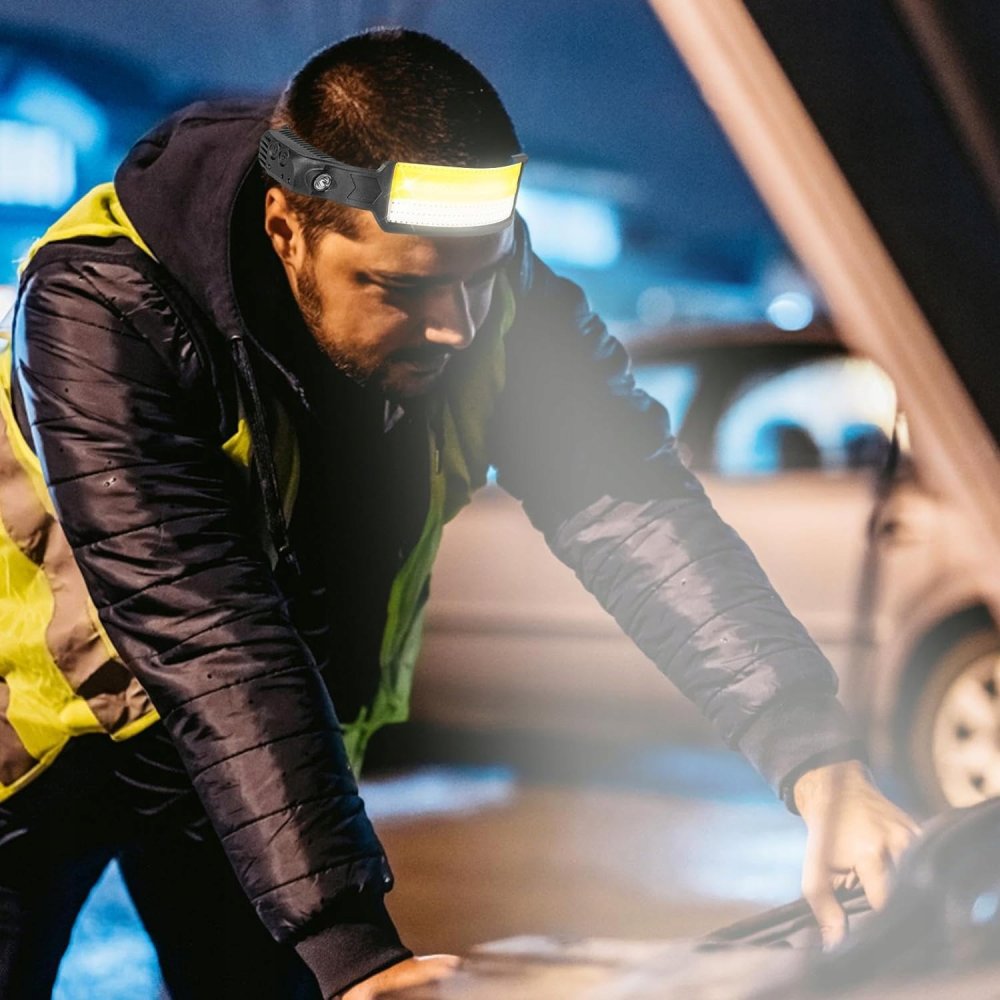 LED Headlamp with Hand Motion Control (7)