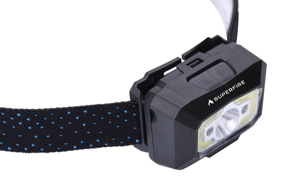LED Headlamp Superfire X30 340lm 130m (1)