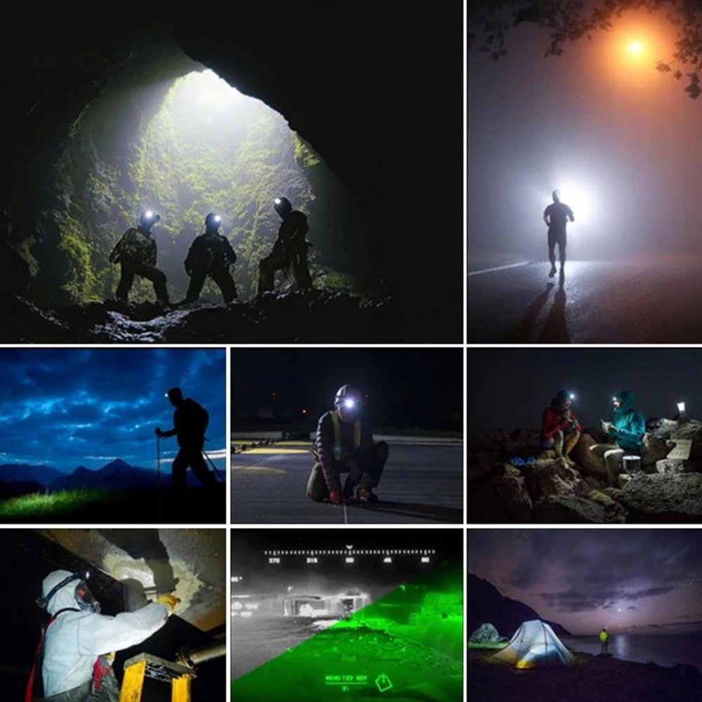 LED Headlamp with Hand Motion Control (8)