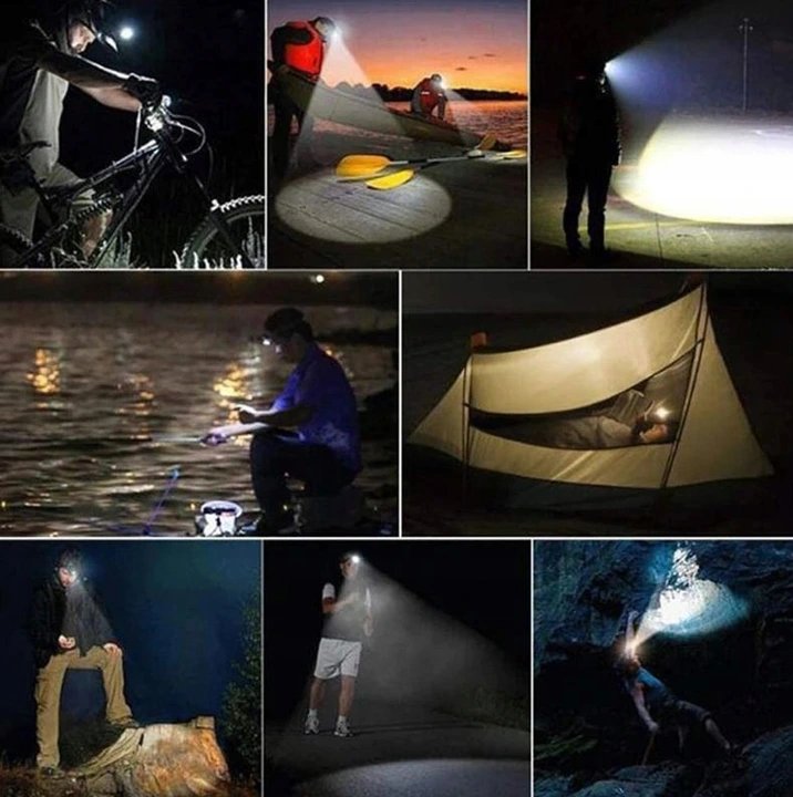 Rechargeable Headlamp Light 5 x LED T6 CREE (0)