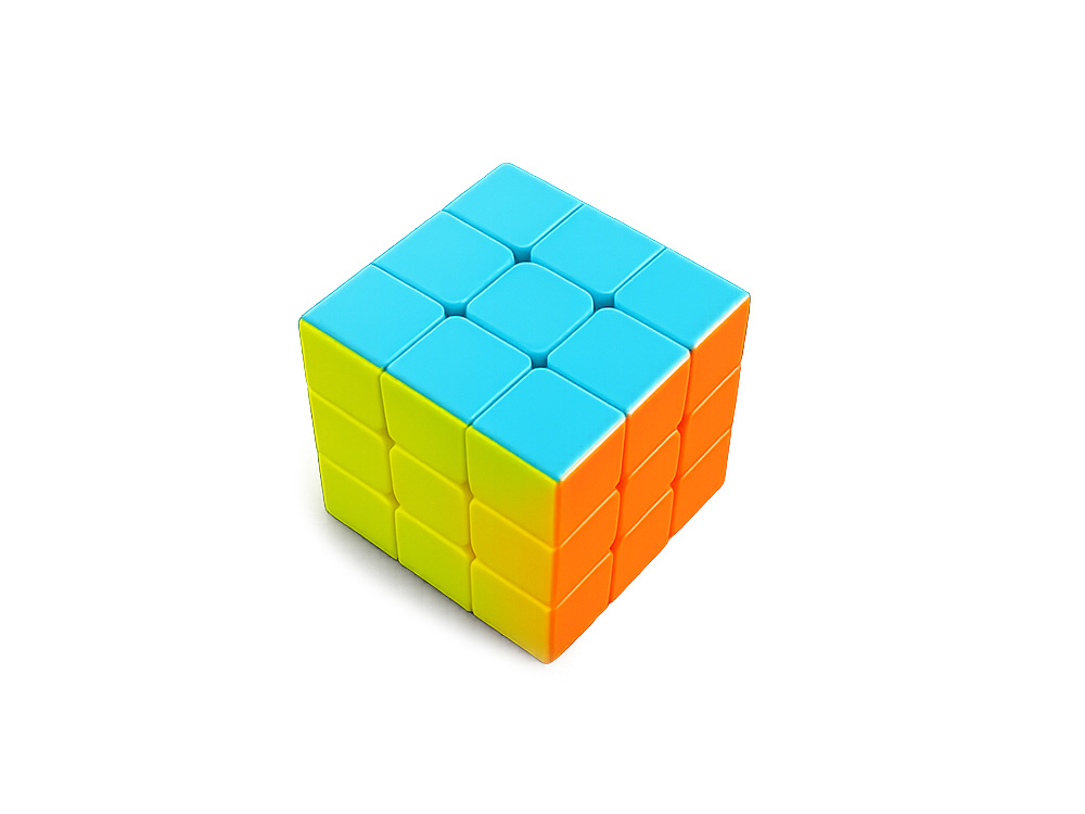 Rubik's Cube 3x3 Educational Speed Cube Logic Puzzle, Multicolor (3)